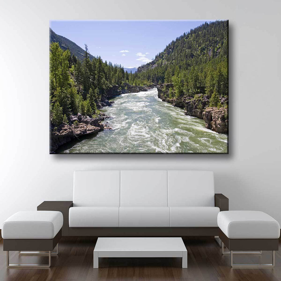 Raging River - Amazing Canvas Prints