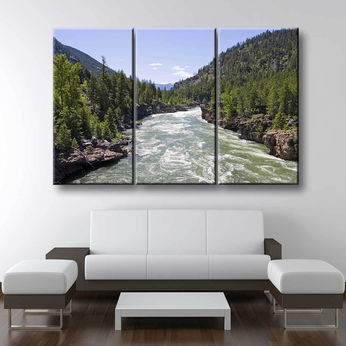 Raging River - Amazing Canvas Prints