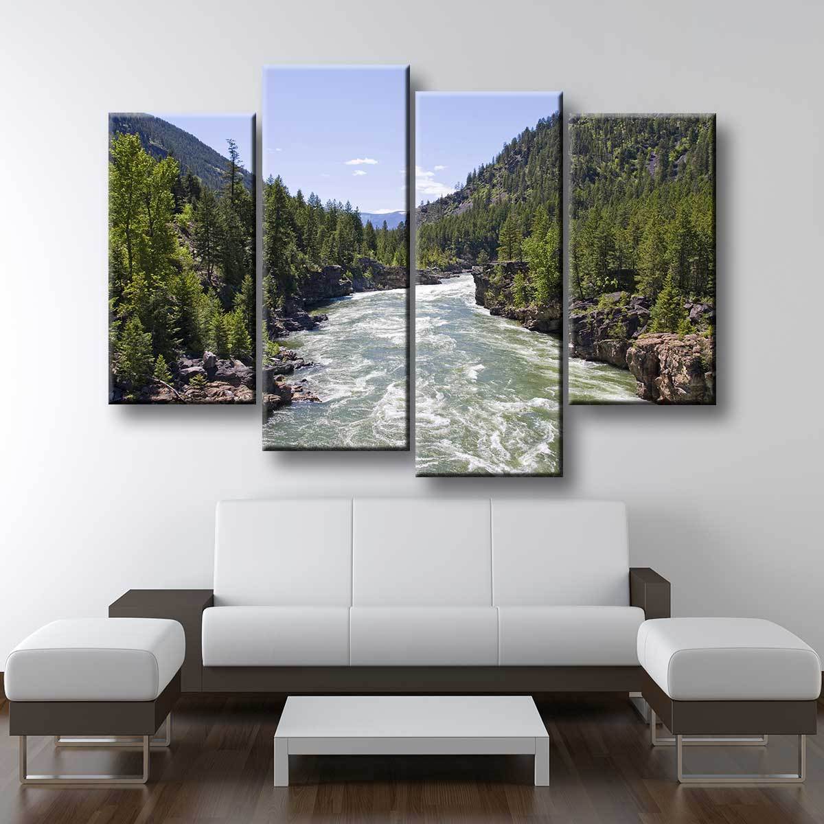 Raging River - Amazing Canvas Prints