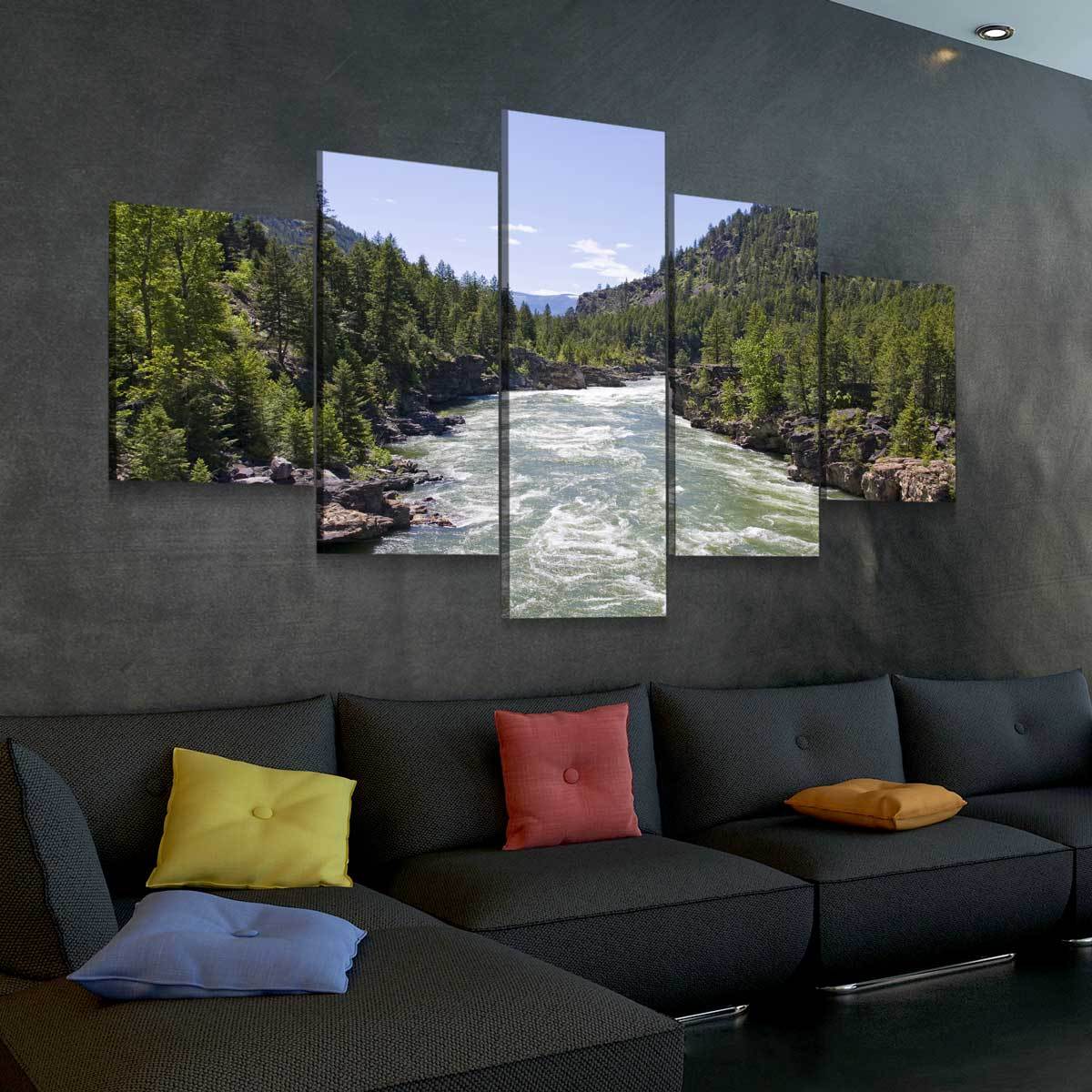 Raging River - Amazing Canvas Prints