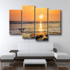 Rocky Shore Sunset - Amazing Canvas Prints