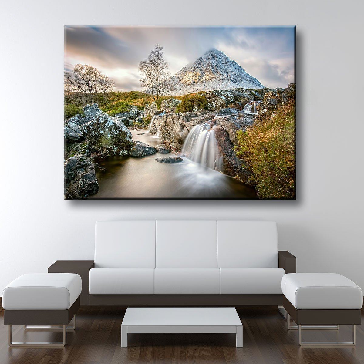 Scottish Highlands Waterfall - Amazing Canvas Prints