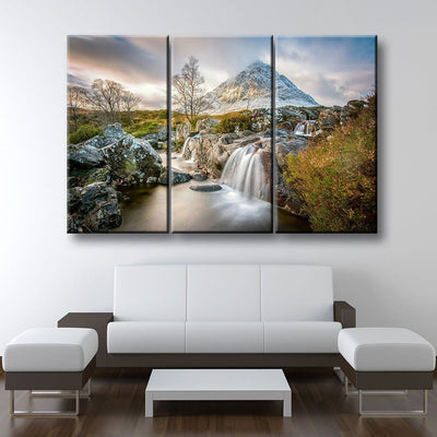 Scottish Highlands Waterfall - Amazing Canvas Prints