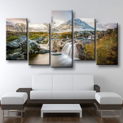 Scottish Highlands Waterfall - Amazing Canvas Prints