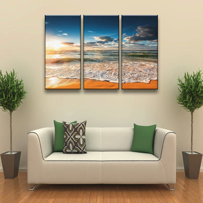 Surreal Sunrise Beach - Amazing Canvas Prints