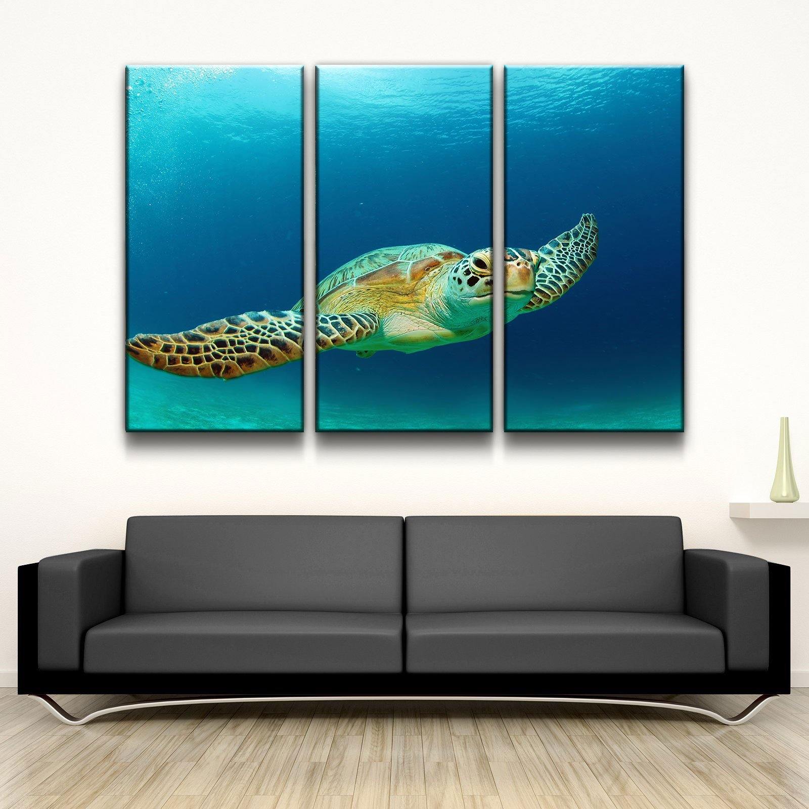 Sea Turtle - Amazing Canvas Prints