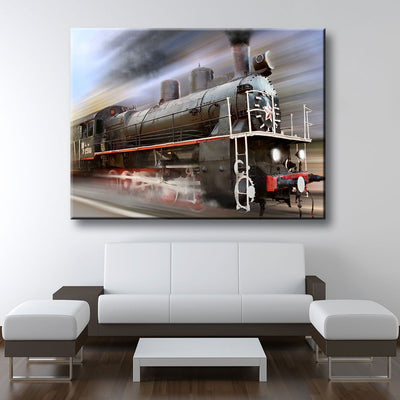 Steam Train - Amazing Canvas Prints