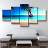 Tropical Beach Seascape - Amazing Canvas Prints