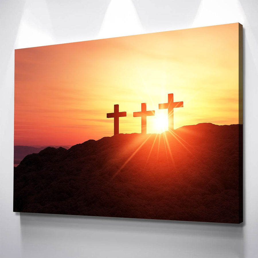 Three Crosses - Amazing Canvas Prints
