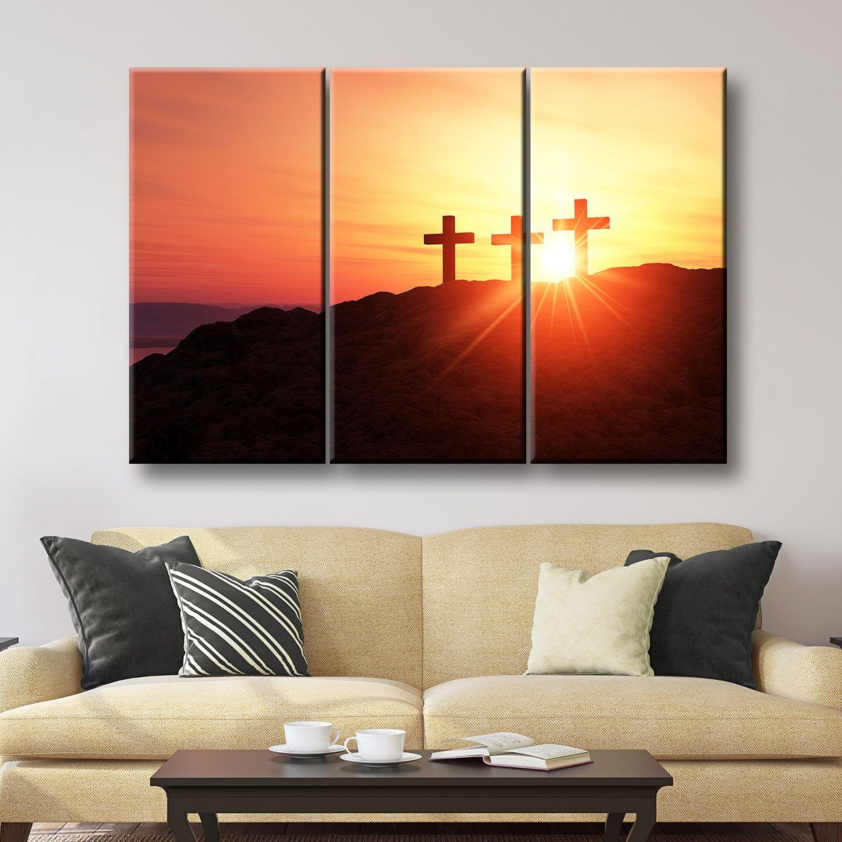 Three Crosses - Amazing Canvas Prints