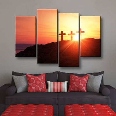 Three Crosses - Amazing Canvas Prints