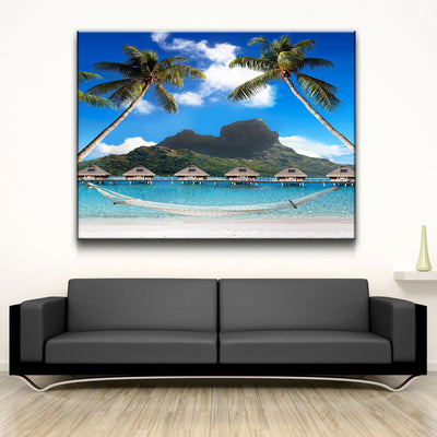 Tropical Island Vacation - Amazing Canvas Prints