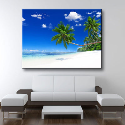 Tropical Paradise Beach CoastLine - Amazing Canvas Prints