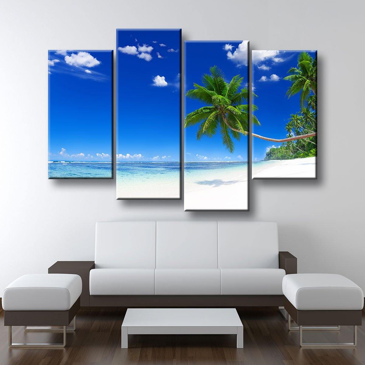 Tropical Paradise Beach CoastLine - Amazing Canvas Prints