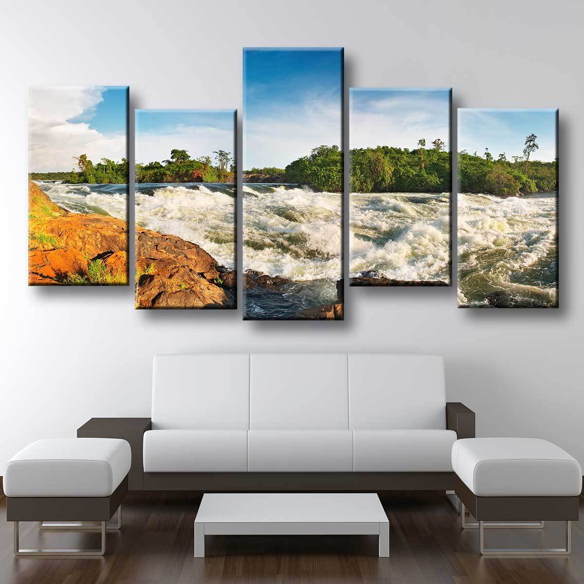 White Water Rapids - Amazing Canvas Prints