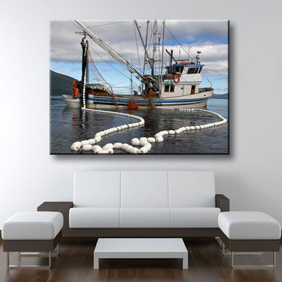 Trawler Fishing Boat - Amazing Canvas Prints