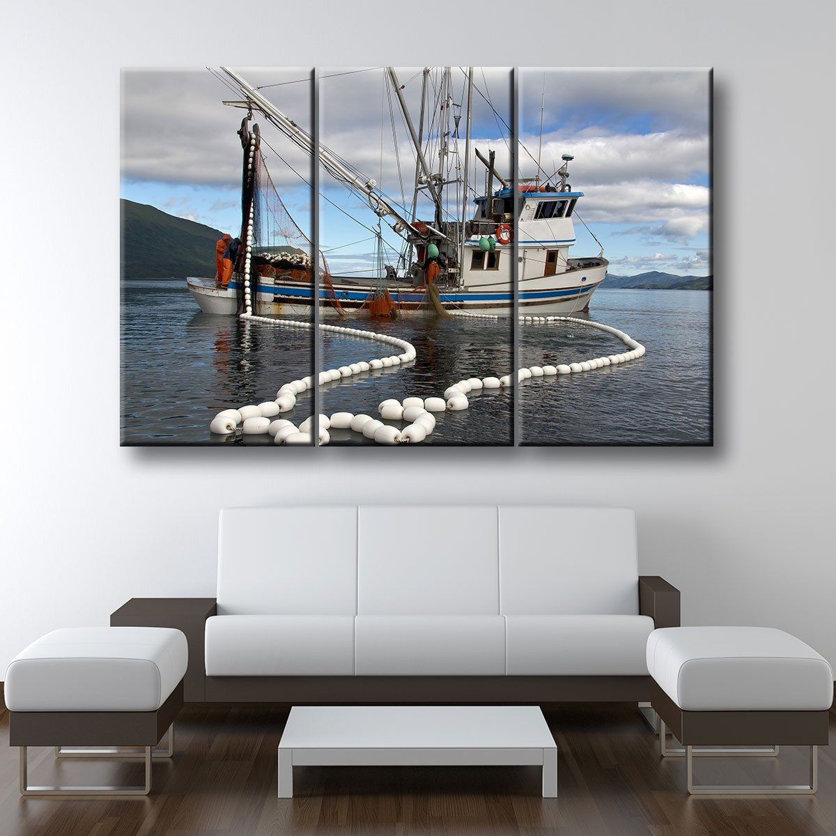 Trawler Fishing Boat - Amazing Canvas Prints
