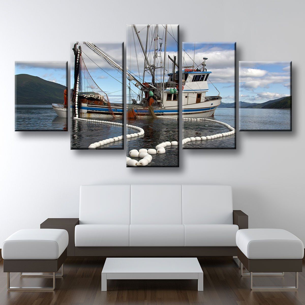 Trawler Fishing Boat - Amazing Canvas Prints
