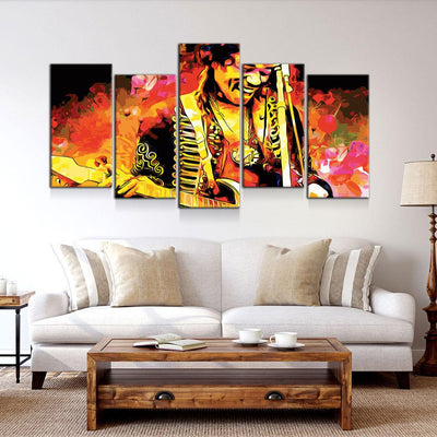Jimi Hendrix - Amazing Canvas Prints