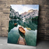Seekofel Mountain Lake - Amazing Canvas Prints