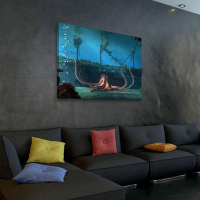 Sunken Ship - Amazing Canvas Prints