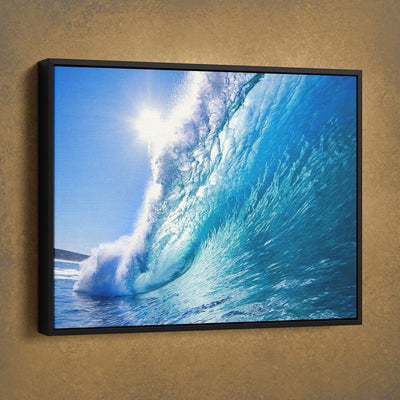 Sunlight Wave - Amazing Canvas Prints