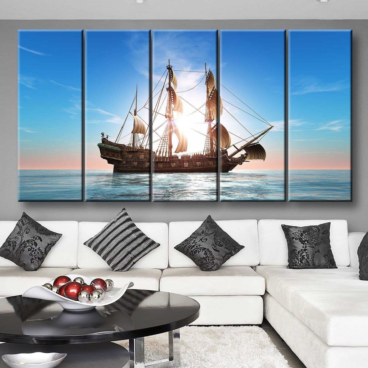 Sunset Voyage - Amazing Canvas Prints