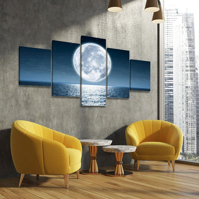 Super Moon Rising - Amazing Canvas Prints
