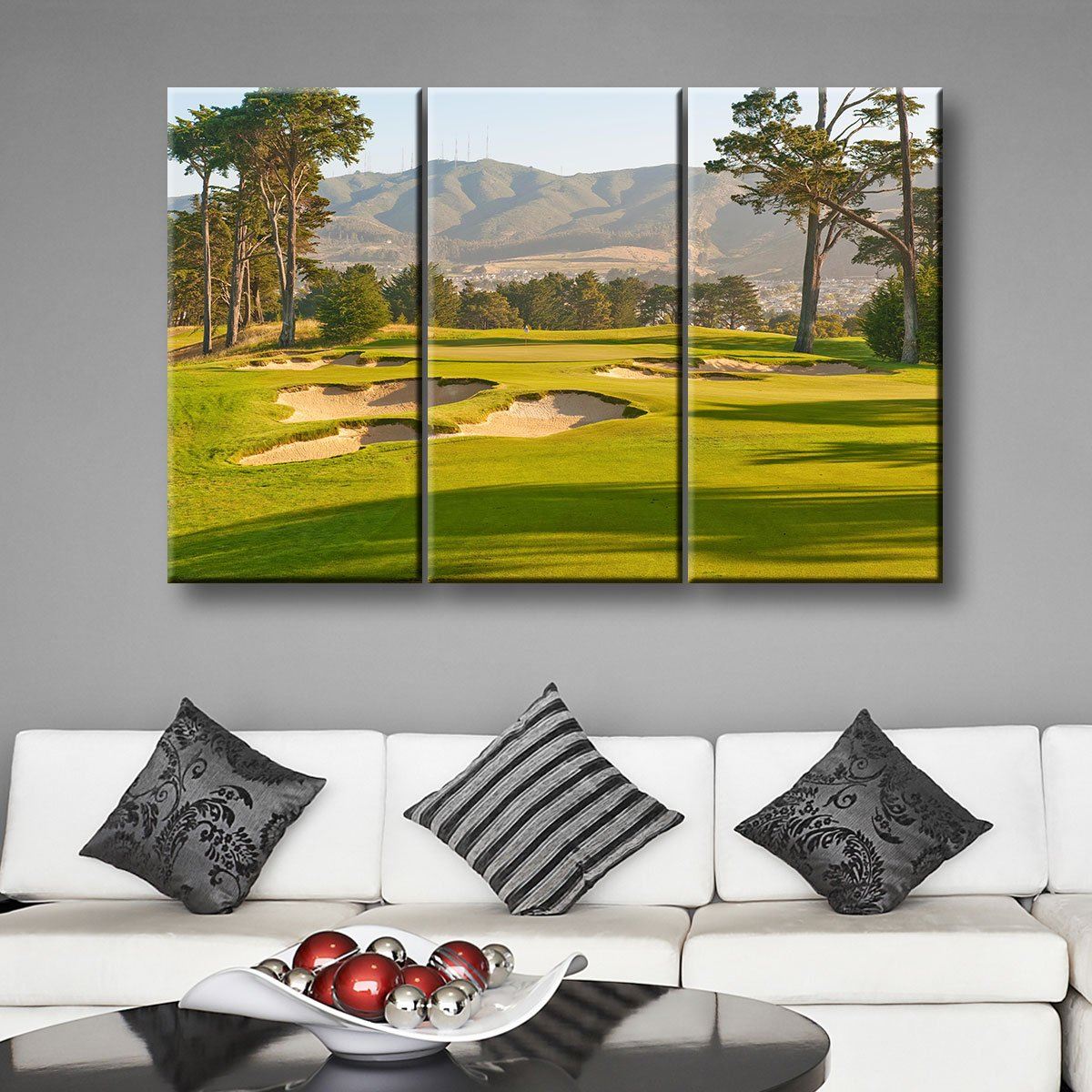 9th Hole At The California Golf Club of San Francisco - Amazing Canvas Prints