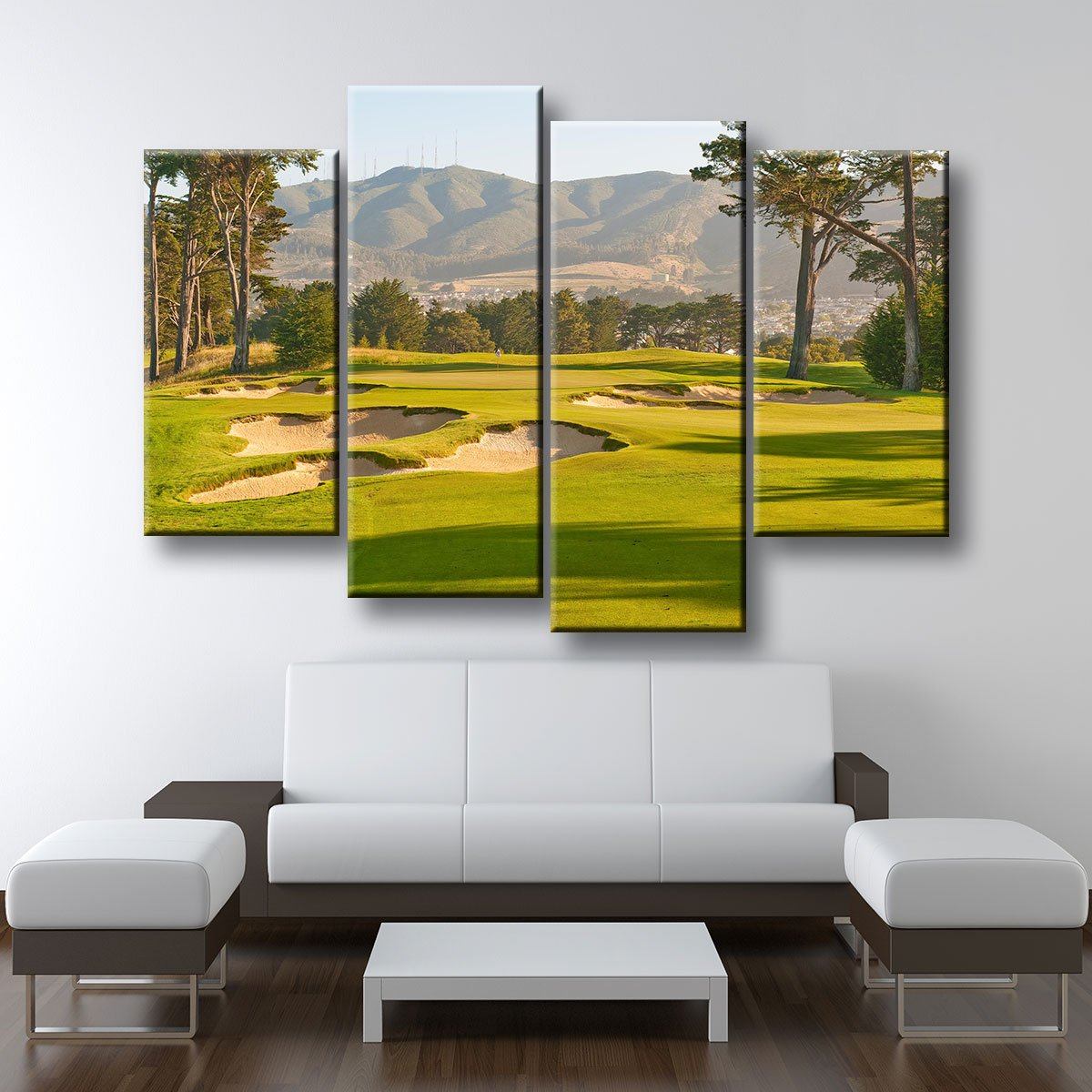 9th Hole At The California Golf Club of San Francisco - Amazing Canvas Prints