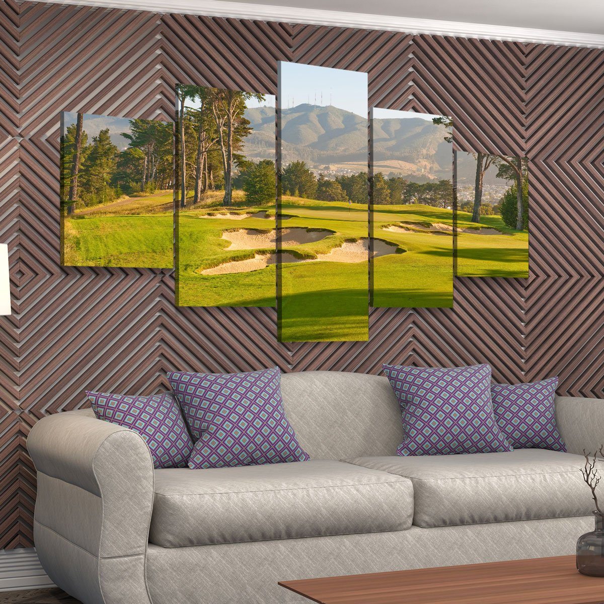 9th Hole At The California Golf Club of San Francisco - Amazing Canvas Prints