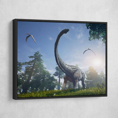 Apatosaurus Dinosaur - Amazing Canvas Prints