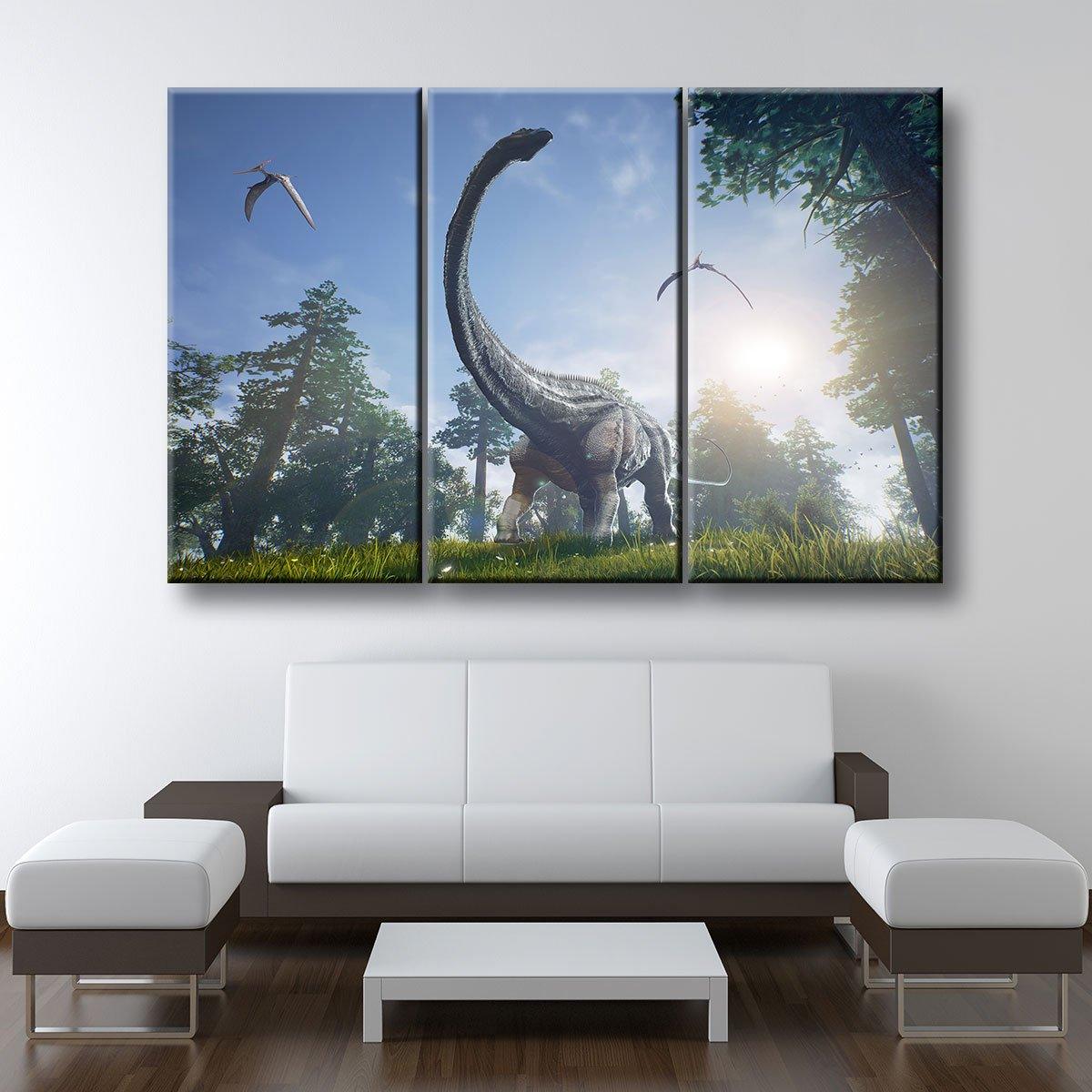 Apatosaurus Dinosaur - Amazing Canvas Prints