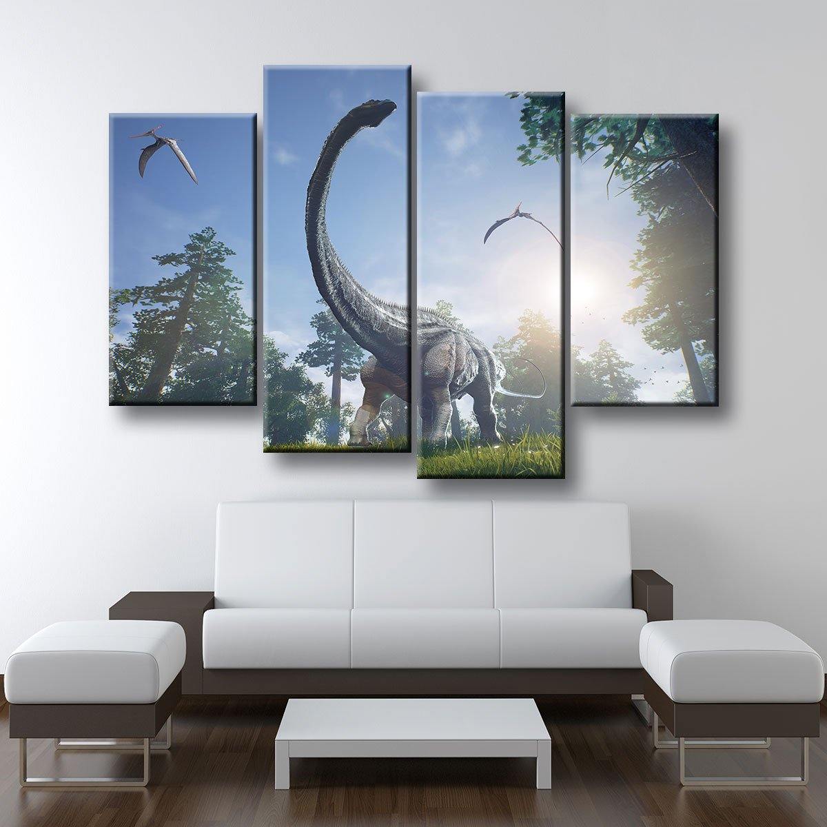 Apatosaurus Dinosaur - Amazing Canvas Prints