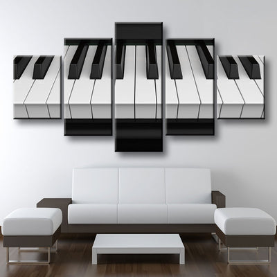 Piano Keys - Amazing Canvas Prints