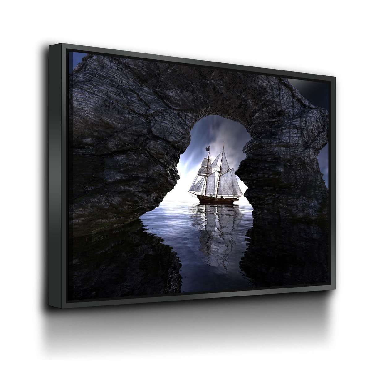 The Passing Ship - Amazing Canvas Prints