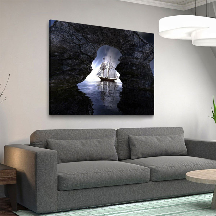 The Passing Ship - Amazing Canvas Prints