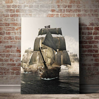 Three Ships - Amazing Canvas Prints