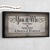 You And Me We Got This Personalized Canvas - Amazing Canvas Prints