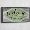 Welcome To Our Home V3 - Amazing Canvas Prints