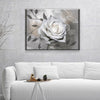 White Rose Painting - Amazing Canvas Prints