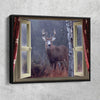 Whitetail Deer In Brush - Amazing Canvas Prints