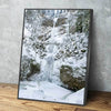 Winter Time At Multnomah Falls - Amazing Canvas Prints