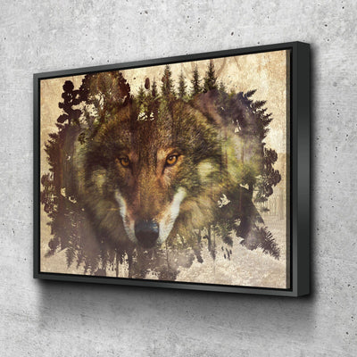 Woodland Wolf - Amazing Canvas Prints