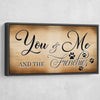 You And Me And The Frenchies - Amazing Canvas Prints