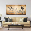You And Me And The Frenchies - Amazing Canvas Prints