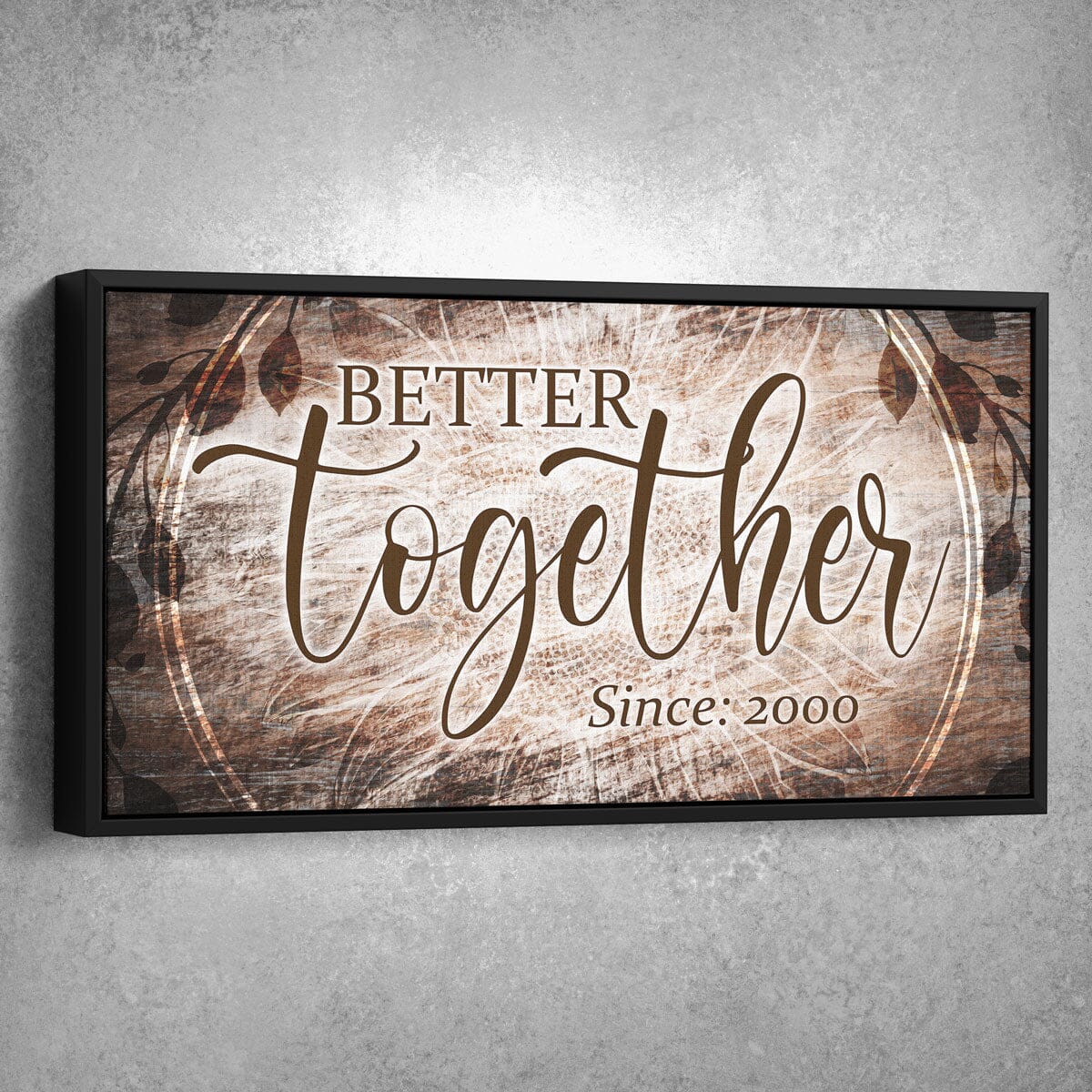 Personalized Better Together Canvas - Amazing Canvas Prints