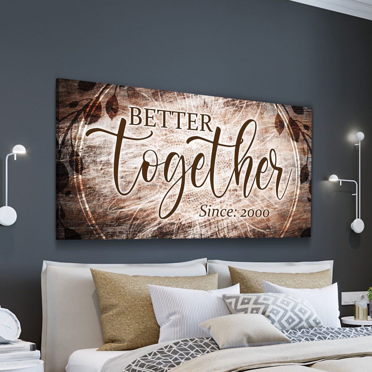 Personalized Better Together Canvas - Amazing Canvas Prints