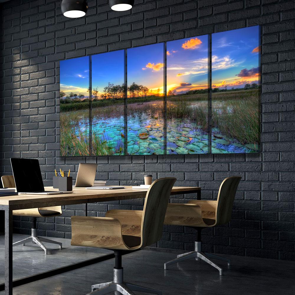 Palm Beach Gardens Sunset - Amazing Canvas Prints